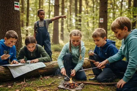 Czy obóz survivalowy jest dla każdego dziecka? Poradnik dla rodziców zastanawiających się nad wyborem pierwszego wyjazdu