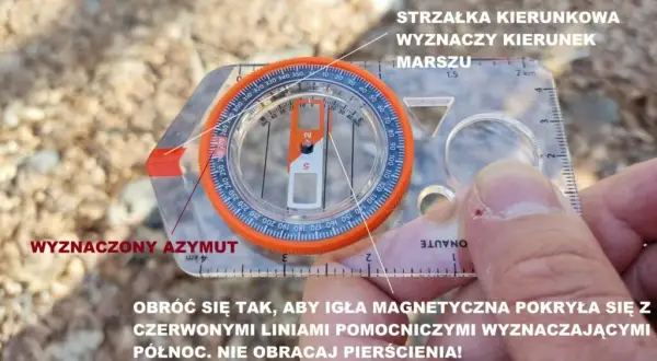 Jak wyznaczyć azymut kompasem - proste kroki dla każdego w terenie