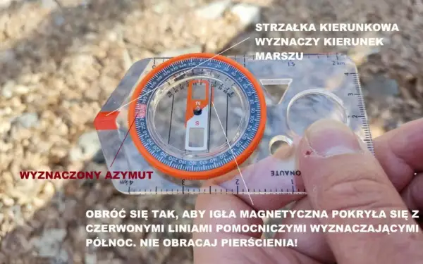 Jak wyznaczyć azymut kompasem - proste kroki dla każdego w terenie